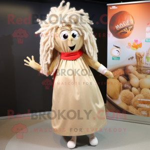 Beige Shakshuka mascotte...