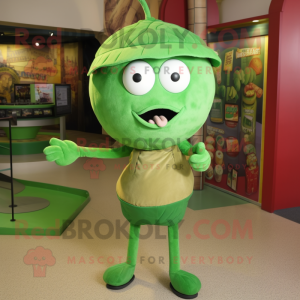 Green Meatballs maskot...
