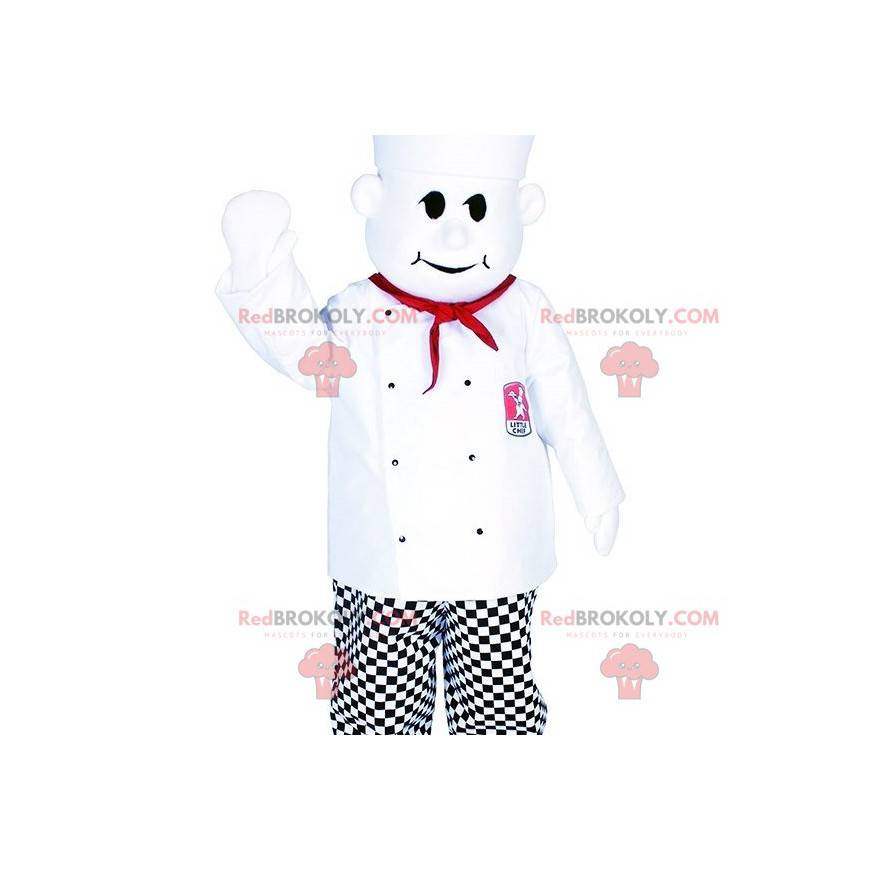 Maskotkok med en kokkehue. Kok kostume - Redbrokoly.com