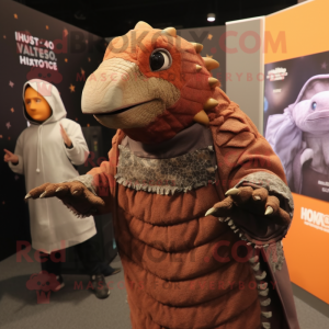 Rust Armadillo maskot drakt...