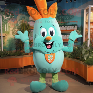 Cyan Carrot mascotte...