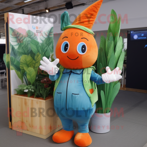 Cyan Carrot mascotte...