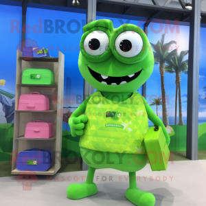 Lime Green Alliance maskot...