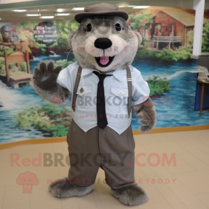 Gray Beaver mascotte...