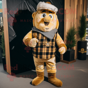 Guld Guinness maskot...