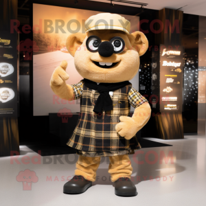 Gouden Guinness mascotte...