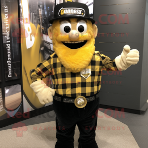 Gouden Guinness mascotte...