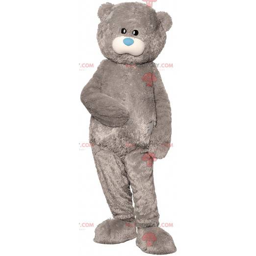 Mig til dig berømte grå bamse maskot - Redbrokoly.com