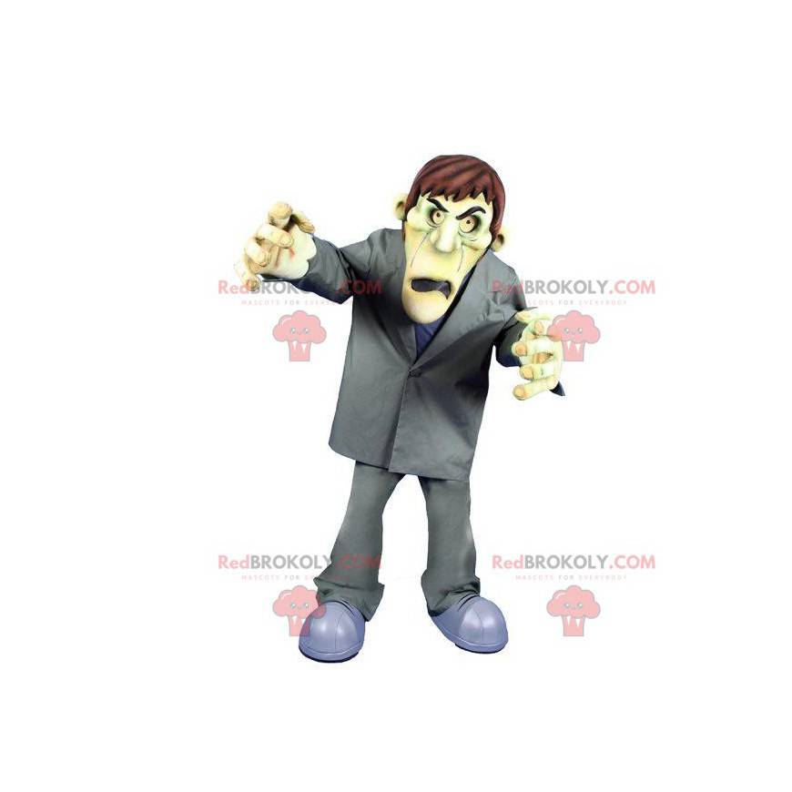 Frankestein Monster Zombie Maskottchen - Redbrokoly.com