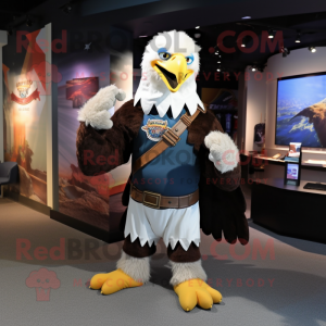  Bald Eagle maskot kostym...