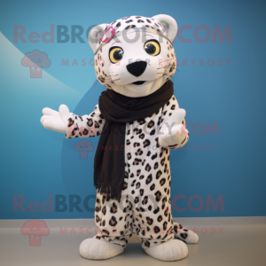  Leopard maskot kostym...