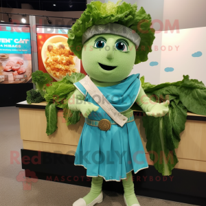 Turkos Caesar Sallad maskot...