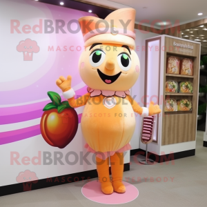 Peach Hourglass maskot...