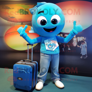 Cyan Juggle mascotte...