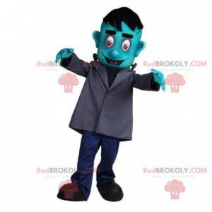 Frankestein monster maskot zombie maskot - Redbrokoly.com