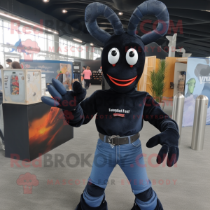 Black Lobster mascotte...