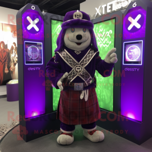 Purple Celtic Cross...