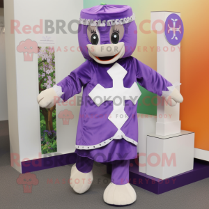Purple Celtic Cross maskot...