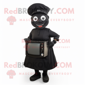 Black Television mascotte...