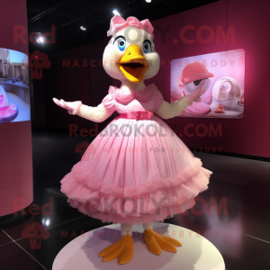 Rosa Muscovy Duck maskot...