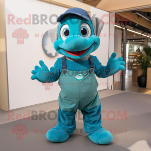 Teal Turtle mascotte...