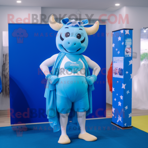 Blue Bull maskot drakt...