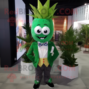 Skovgrøn Aas maskot kostume...