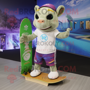  Skateboard mascotte...