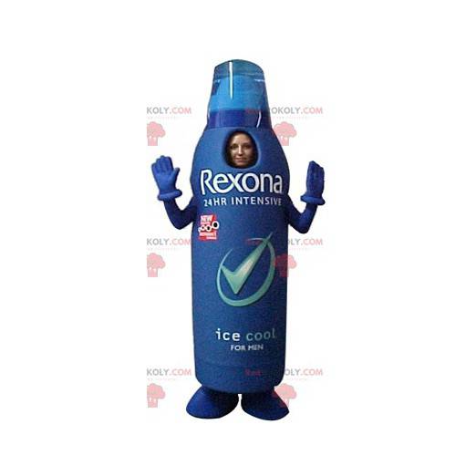 Gigantische deodorant mascotte. Anti-transpirant mascotte -