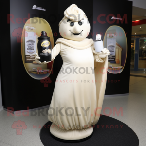 Kremfarget Guinness maskot...