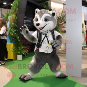 Gray Badger mascotte...