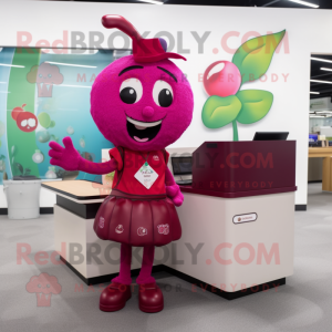 Magenta Cherry mascotte...