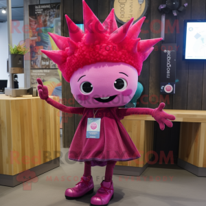 Magenta Queen mascotte...