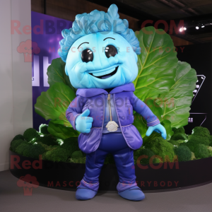 Blue Cabbage mascotte...