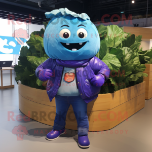 Blue Cabbage mascotte...