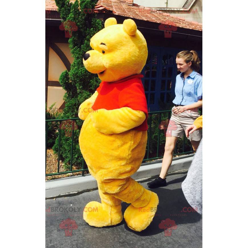 Mascota de Winnie the Pooh famoso oso de dibujos animados -