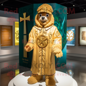 Personagem de traje de...