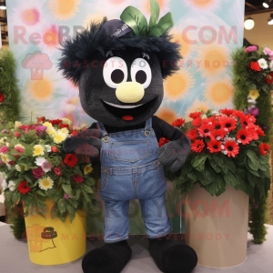 Black Bouquet Of Flowers...