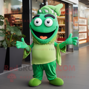 Groene Moussaka mascotte...