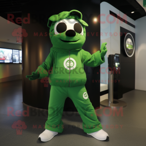 Groene Guinness mascotte...