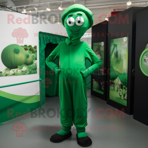 Groene Guinness mascotte...
