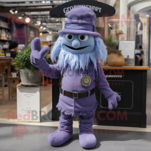 Lavendel Guinness maskot...