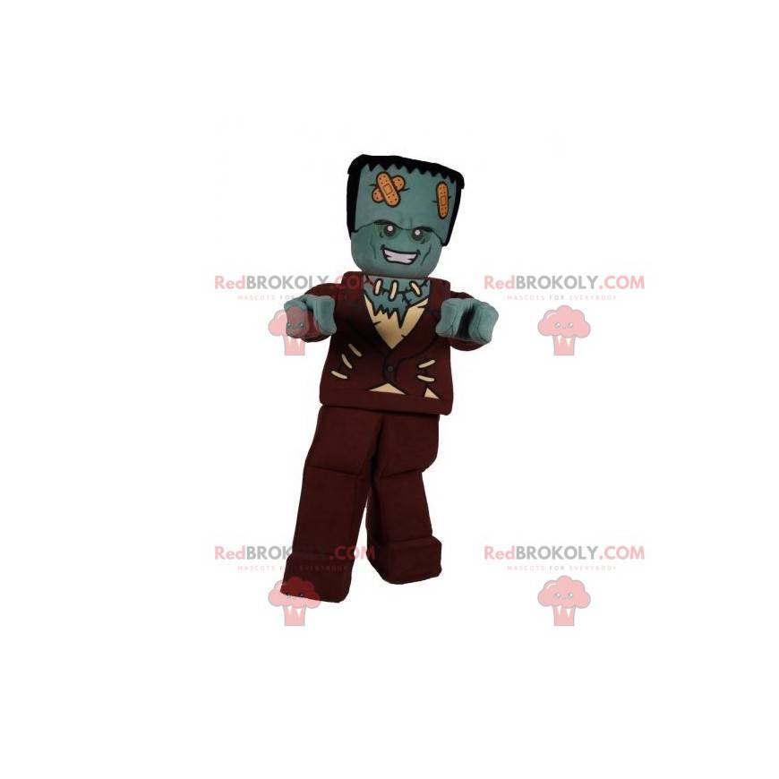 Frankestein monster zombie mascot - Redbrokoly.com