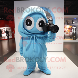 Sky Blue Camera mascotte...