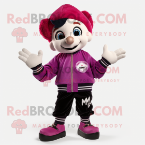 Magenta Mime mascotte...