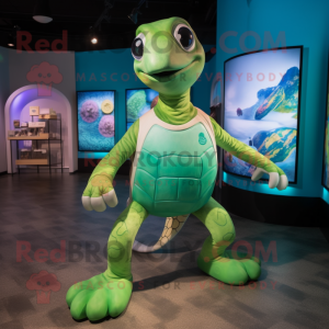 Green Sea Turtle mascotte...