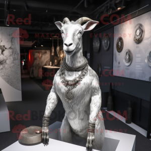 Silver Goat mascotte...