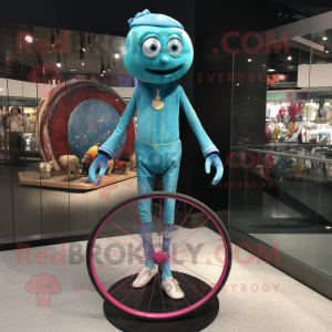 Turkis Unicyclist maskot...