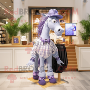 Lavendel Heste maskot...