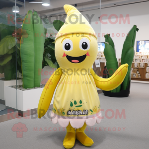 Postava maskota Banana...